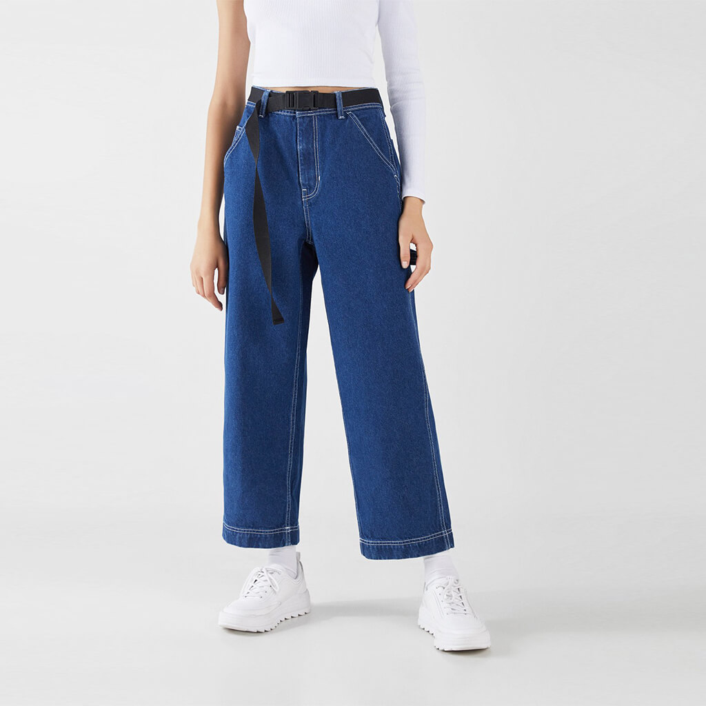 Culottes de cintura media Pent