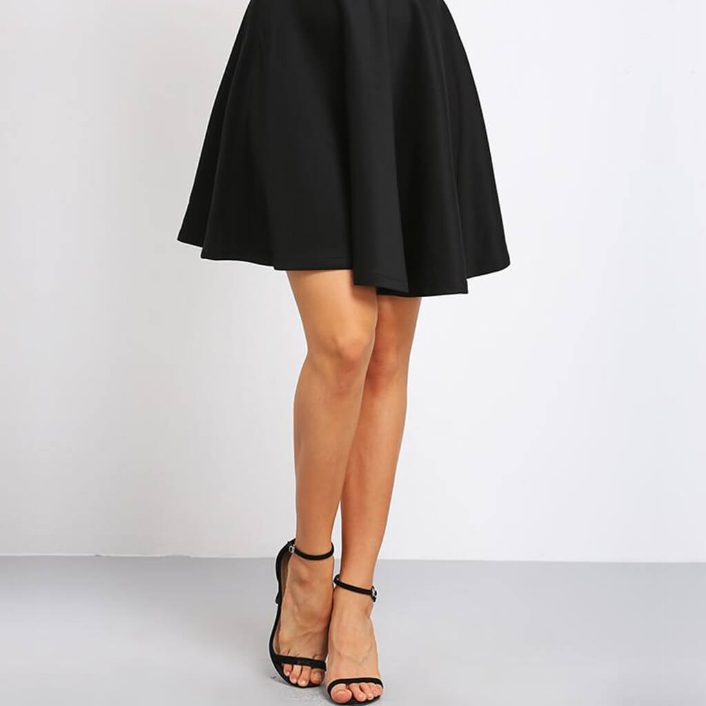 Falda de algodón para mujer